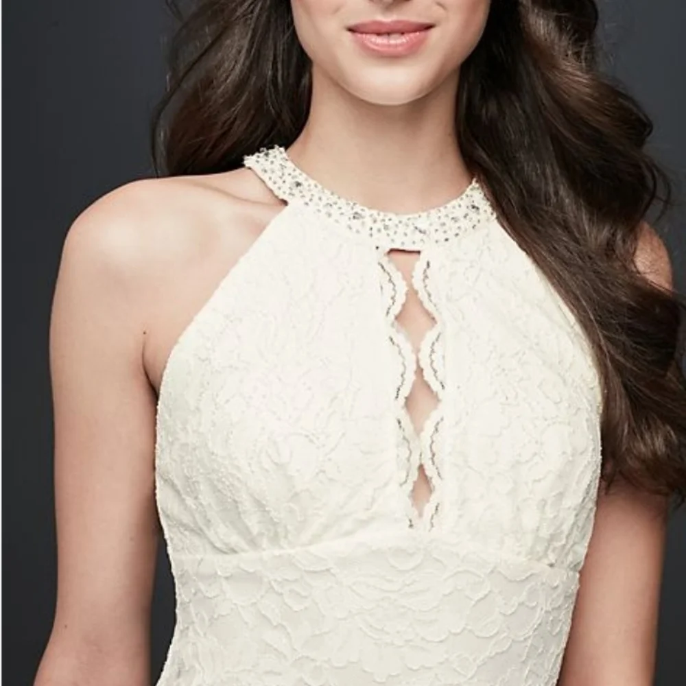 David's Bridal DB Studio Dress Size 12 - Picture 2 of 15